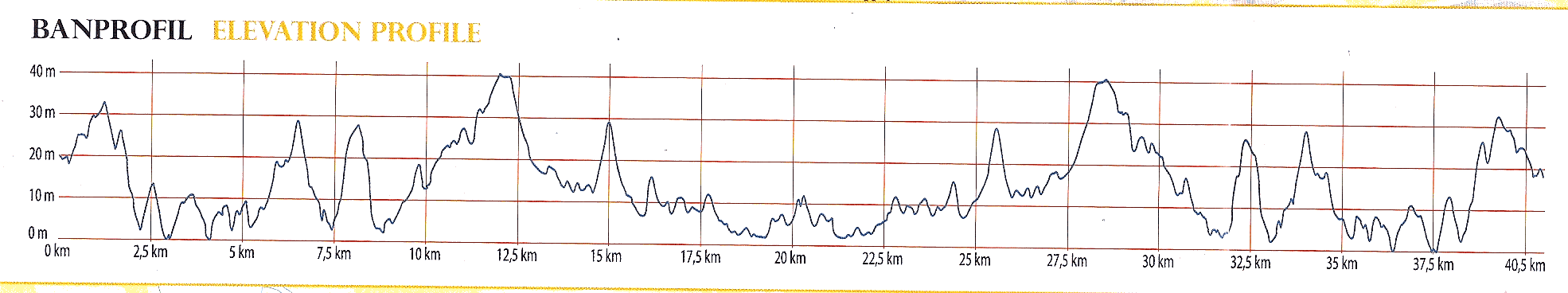 Toronto Waterfront Marathon Elevation Chart