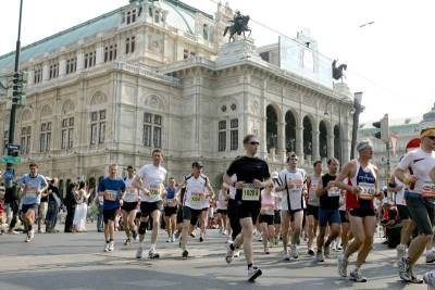Vienna Marathon Runners