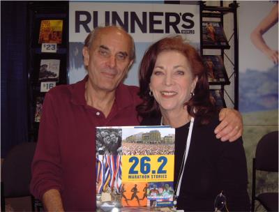 Kathrine Switzer and her husband Roger Robinson 
