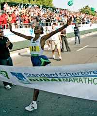 Dubai: women's winner