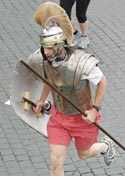 MARATONA DI ROMA, ITALY - Roman runner