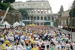 MARATONA DI ROMA, ITALY - start