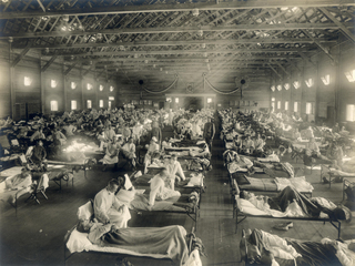 Emergency hospital during influenza epidemic ncp 1603