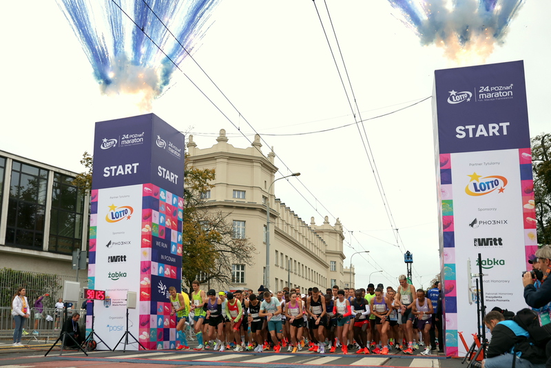 Lotto poznan maraton fot.k.berda start